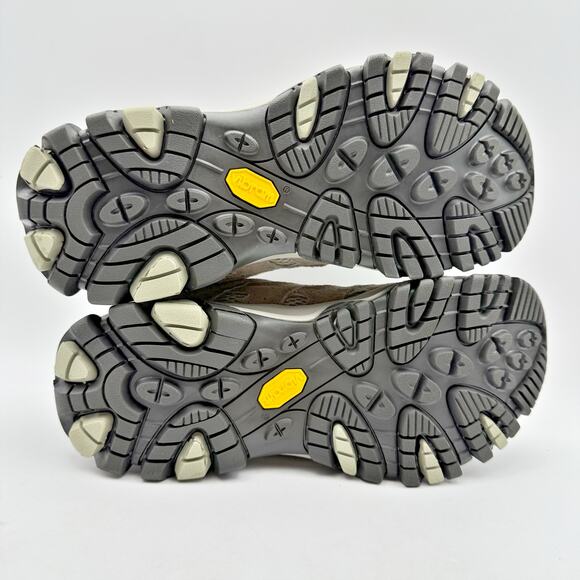 Merrell Womens Moab 3 Hiking Sneakers US 7.5 M EU 38 Tan Leather Athletic NIB - Picture 11 of 14